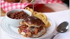 BBQ Chicken Sliders
