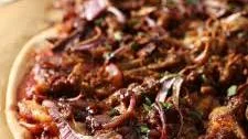 BBQ Pulled Pork Pizza