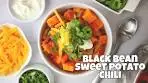 Black Bean Sweet Potato Chili
