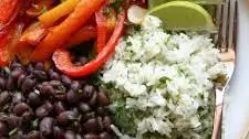 Black Beans and Cilantro Lime Rice