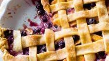 Blueberry Peach Pie.