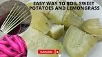 BOILED SWEET POTATOES RECIPE - HOW TO COOK ...