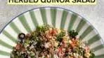Bowled Over | HERBED QUINOA SALAD This salad is light ...