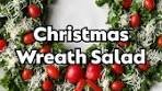 Brooke and Emma | Kale Christmas wreath salad is a healthy ...