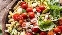 Caprese Caesar Pasta Salad