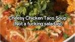 Cheesy Chicken Taco Soup Recipe for Comforting Meals