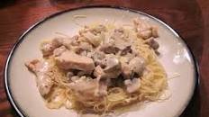 Chicken and Mushrooms in Sherry-Cream Sauce