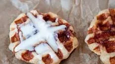 Cinnamon Roll Waffles
