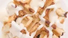 Cinnamon Roll Waffles