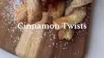 Cinnamon Twists ✨ 1 puff pastry sheet 1/2 cup of sugar 2 tsp ...