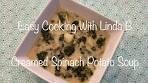 Creamed Spinach Potato Soup #soup #spinachpotatosoup