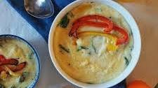 Creamy Grits with Spinach and Cheese