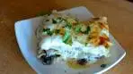 Creamy mushroom white lasagna