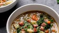 Creamy Potato and Ham Soup