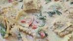 Creamy Spinach & Ricotta Ravioli | spinach and ricotta ravioli