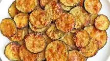 Crispy Baked Zucchini Chips