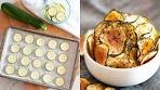 Crispy Oven Baked Zucchini Chips