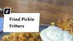 Delicious Fried Pickle Fritters Recipe