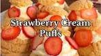 Delicious Strawberry Cream Puffs Recipe
