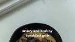 Delicious Vegan Cheesy Grits Recipe with Sauteed Red ...