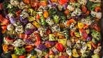 Easy 20 Minute Sheet Pan Garlic Herb Chicken & Veggies