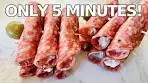 Easy Appetizer Idea | Salami Roll Ups