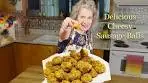 Easy, Cheesy Sausage Balls Full Recipe