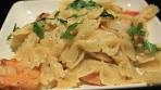 Easy ~ Garlic - Parmesan - Shrimp ~ Bowtie Pasta Recipe ...