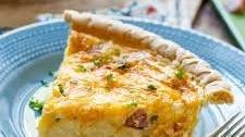 Easy Ham and Cheese Quiche