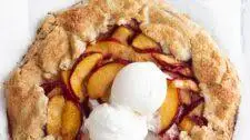 Easy Peach Galette