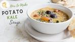EASY Vegan Potato Kale Soup | plant-based, gluten-free ...