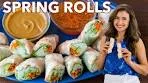 Fresh Spring Rolls Recipe with Best Dipping Sauce