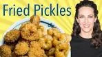 Fried Pickles Recipe Demo - Vegan Option - How to Fry Dill ...
