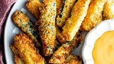Garlic Parmesan Air Fryer Zucchini Fries