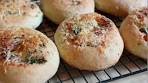 Garlic Parmesan Dinner Rolls Recipe - No-Knead Italian ...