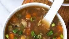 ginger garlic soup recipe | ginger and garlic veg soup - kitchen scrap broth