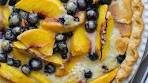 Grandmother's Easy Peach Blueberry Pie