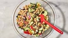 Greek Garbanzo Bean Salad