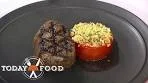 Grilled steak with herb crusted roasted tomatoes: Get the recipe!