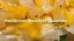Hash Brown Breakfast Casserole | Hash browns & Turkey ...