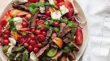 Heirloom Tomato and Steak Caprese
