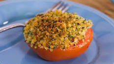 Herb-Crusted Beefsteak Tomatoes