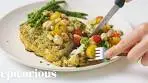 Herb-Crusted Cauliflower Steaks with Beans and Tomatoes ...