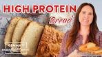High Protein Bread Recipe 🍞 (No Yeast & Only 6 Ingredients!)