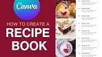 How to Create a Recipe eBook with Canva