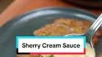 How to make a delicious sherry cream sauce #sauce ...