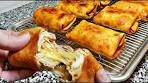 How To Make Chimichangas | Homemade Cheesy Chicken ...