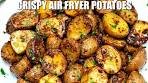 How to Make Crispy Air Fryer Potatoes - Sweet and Savory ...