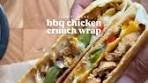Iram Mansoor | BBQ Chicken Crunch Wrap Ingredients: For ...