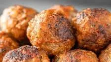 italian meatballs.